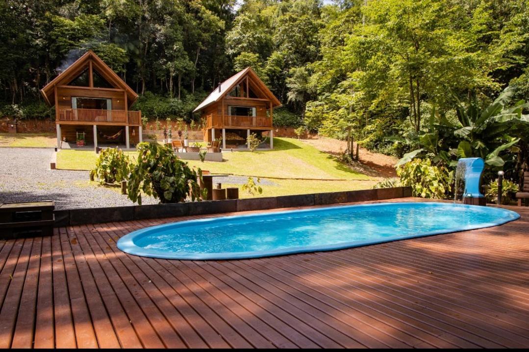 Chale Recanto Do Frassetto Sideropolis Экстерьер фото